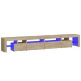 VidaXL TV-meubel Sonoma eiken 365 mm x 400 mm