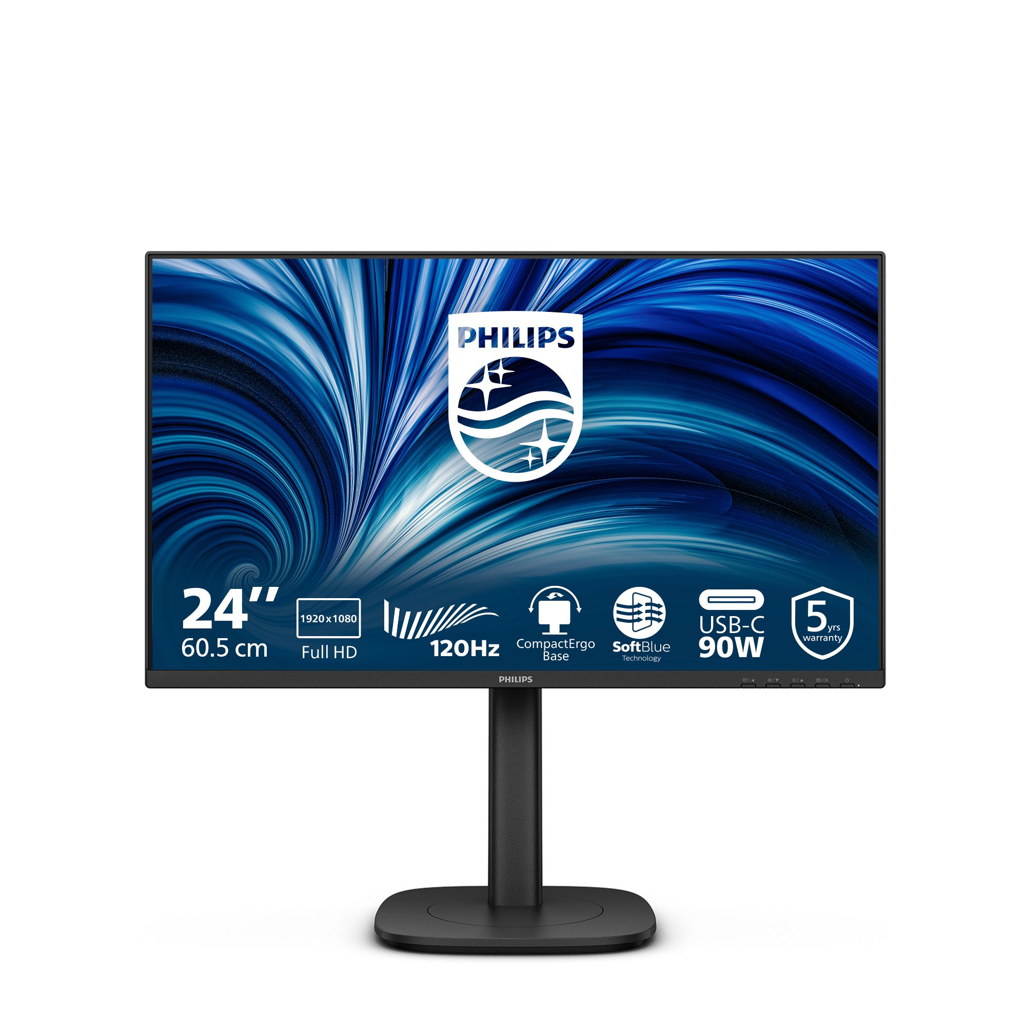 Philips 24B2U3301/00 23.8" Full HD Monitor with USB-C