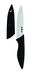 Excelsa Utility mes met lemmetbescherming, keramiek, zwart/wit, lemmet 12,5 cm