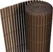 neu.haus Flexibele tuinscherm balkonscherm PVC 1,5x3 m bruin