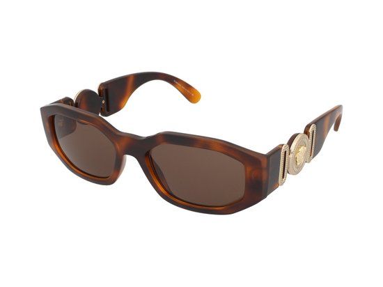 Versace Uniseks zonnebril, bruin (Havana), 53
