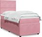 Maison Exclusive - Boxspringbed met matras, rose, 100x200 cm, velours