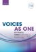 Voices Oxford University Press Voices As One: Anthems Bladmuziek
