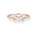 Glanzstücke München Zilveren ring Sterling zilver Minimalistisch rose 19.00 mm / maat 60