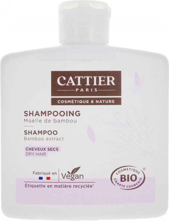 Cattier Shampoo Bamboe - 250 ml - Unisex