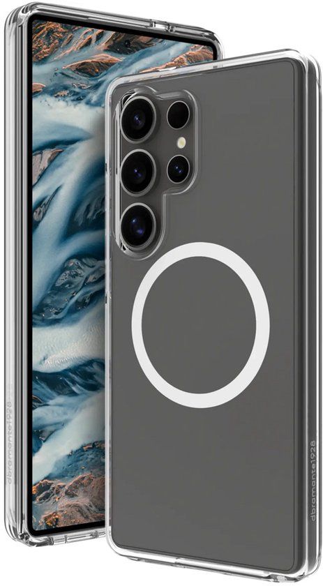 dbramante1928 Iceland Pro Backcover met Qi2 geschikt voor Samsung Galaxy S25 Ultra - Transparant