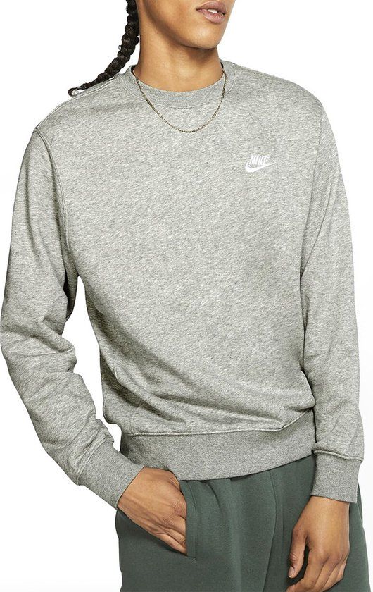 Nike Sportswear Club Heren Trui - Grijs - Maat S