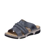 Rieker 66288 muiltjes voor dames, Blauw