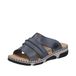 Rieker 66288 muiltjes voor dames, Blauw