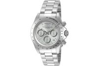 Invicta Speedway Heren Quartz horloge van roestvrij staal - 39 mm