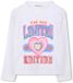 Billieblush U21415 T-shirt Met Lange Mouwen Wit 6 Years Meisje