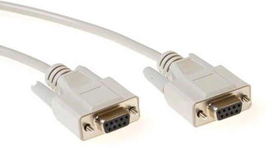 ACT AK7326 Seriële kabel 10 m Beige