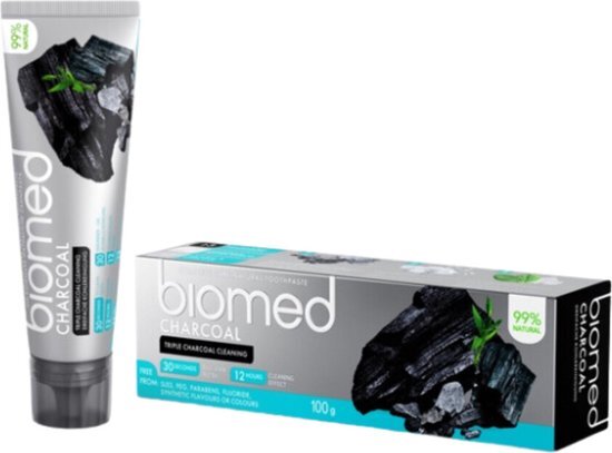 Biomed Biomed Charcoal tandpasta 100ml