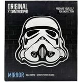 Original Stormtrooper Wandspiegel - voor Geen - wit-zwart