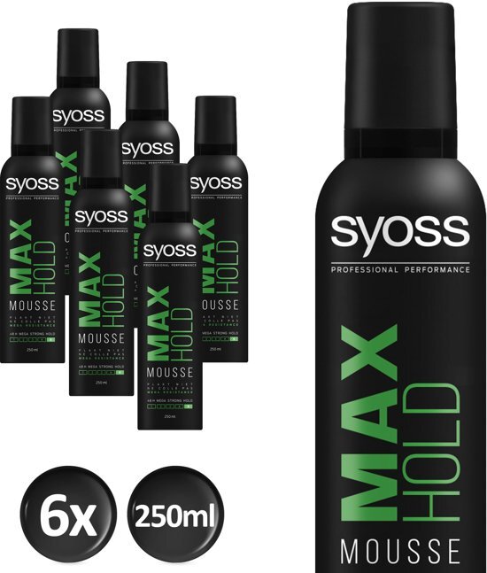 Syoss Mousse Max Hold Voordeelverpakking