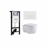 Geberit QeramiQ Dely Swirl Toiletset - Geberit UP320