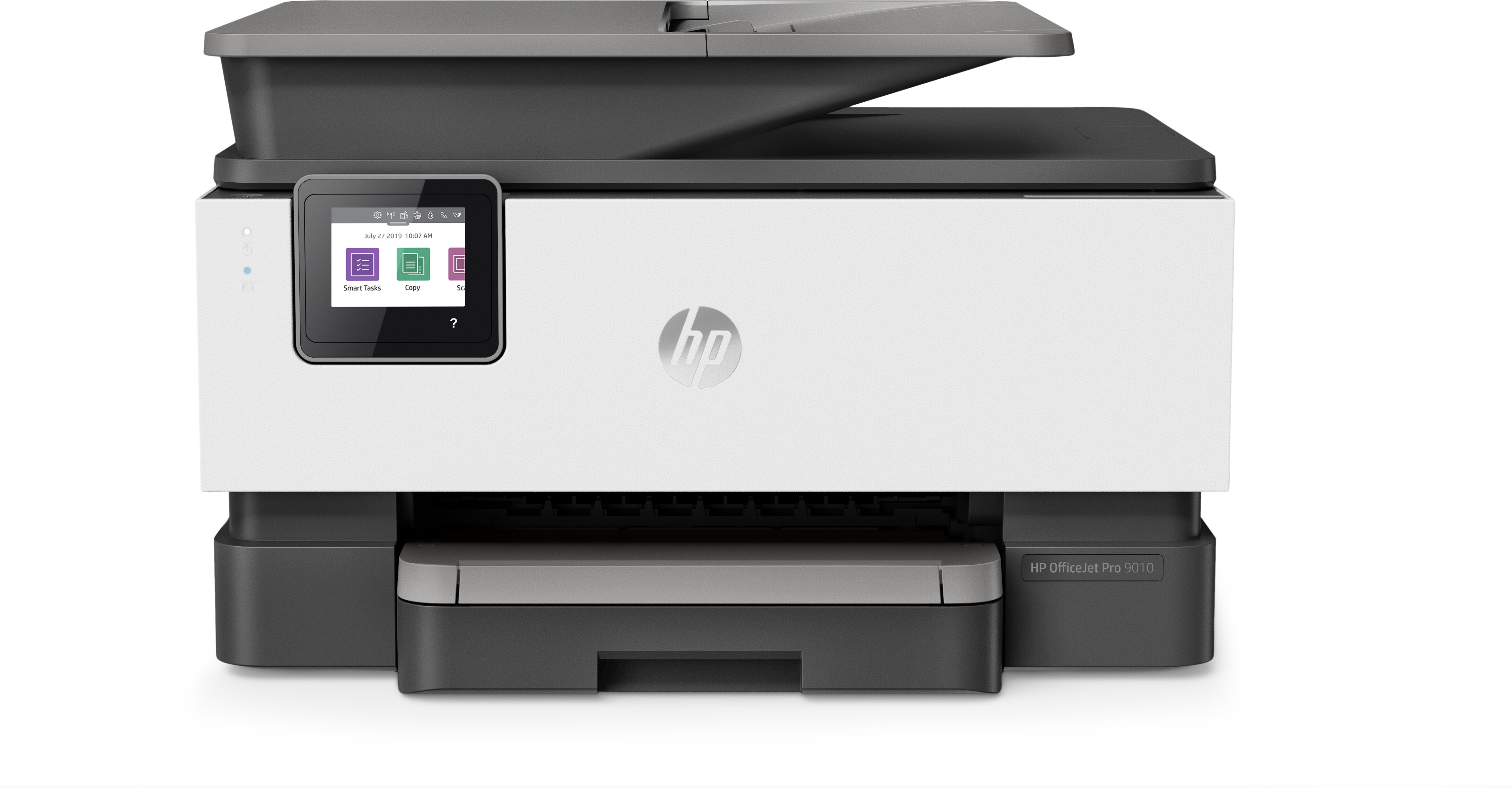 HP HP OfficeJet Pro 9010 All-in-One printer, Kleur, Printer voor Kleine en middelgrote ondernemingen, Printen, kopi&#235;ren, scannen, faxen, Automatische documentinvoer; Dubbelzijdig printen; Scannen naar e-mail