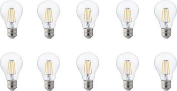 BES LED LED Lamp 10 Pack - Filament - E27 Fitting - 4W - Natuurlijk Wit 4200K