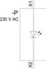 Siemens 3SU1401-1BF60-1AA0 LED-module Wit 230 V/AC 1 stuk(s)