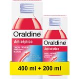 Oraldine Enjuague Bucal Antiséptico Oraldine Anti400+200 400ml + 200ml