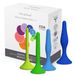 Set de 4 dilatateurs rectaux pour thérapie du plancher pelvien