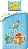 Pokémon Pokemon Squirtle Dekbedovertrek 140 x 200 cm (70 x 90 cm) polyester
