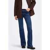 ONLY Onlmade Hw Des Flared Dnm high waist skinny jeans - blauw
