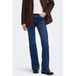 ONLY Onlmade Hw Des Flared Dnm high waist skinny jeans - blauw