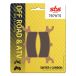 Sbs Go Ahead Sbs Plaquettes De Frein Frittées P787-ats