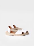 Toni Pons Sandale plate en cuir avec brides élastiques | ETNA