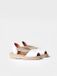 Toni Pons Sandale plate en cuir avec brides élastiques | ETNA