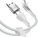 Statik PowerPivot Pro 360 - USB-C naar USB-C kabel - 1m - 100W - 480 Mbps - Wit
