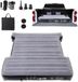 Matelas automatique gonflable avec pompe électrique, idéal pour le camping, noir