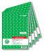 SIGEL Factuurblok genummerd A5 5 stuks 2x50 vellen | SD131/5