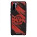 Manchester United Coque de Téléphone 3D Officielle – Design Abstrait Rouge et Noir