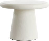 Light & Living Table basse ronde Kulona 60cm - Crème
