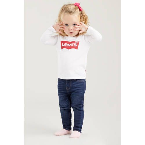 Levi's Kids Logo Longsleeve - White