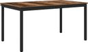 vidaXL Eettafel, 150 x 78 x 75 cm, metaal