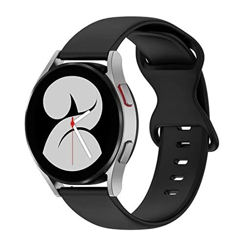 By Qubix Qubix - Compatible met Garmin Vivoactive 3 - Solid color sportband - Zwart - Compatible Garmin bandje - Bandbreedte: 20mm