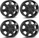 Borbet 4 jantes, 7.5x17, ET55, 5x120, adaptées pour VW Amarok, Crafter T5, T6, Touareg. Jantes en aluminium