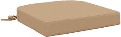 vidaXL - Coussin d'assise - Soest - 100% Polyester - Sable - 45 x 45 x 7 cm