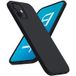 JAYM POP Achterzijde behuizing voor mobiele telefoon - vloeibaar silicone - zwart - voor Apple iPhone 16 Pro Max
