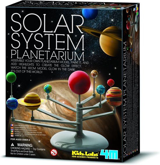4M Kidzlabs Ruimte: Bouwset Planetenstelsel