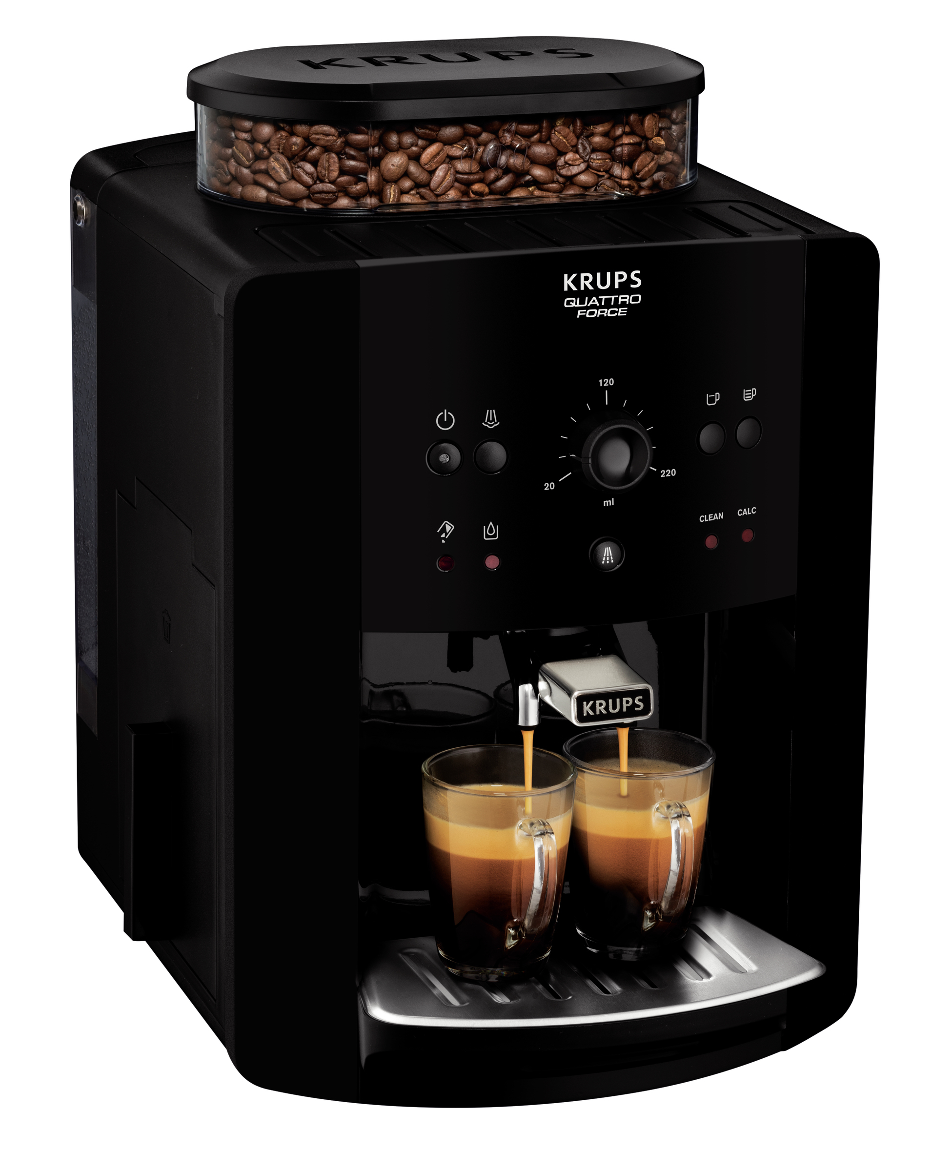 Krups Arabica EA8110 - Volautomatische Espressomachine - Zwart
