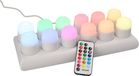 Securit Amsterdam RGB LED-theelichtjes set