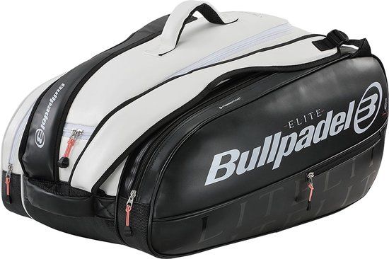 Bullpadel Padel Tas Elite Zwart / Wit