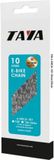 Taya Ketting deca-101 10 speed 1/2x5/64 136 schakels zilver in doosje
