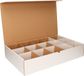 Shoppartners Bouwstenen opbergen sorteerdoos - opbergdoos - met 15 x 10 cm vakken