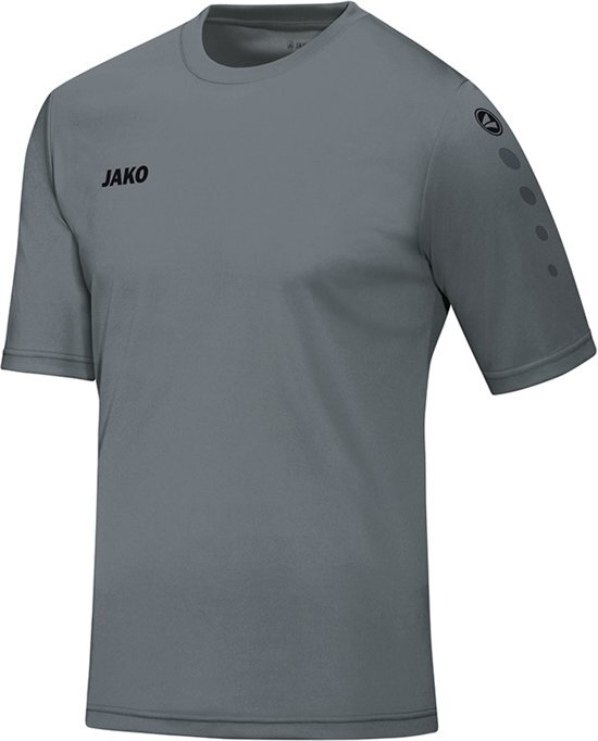 JAKO Team SS T-shirt Heren Sportshirt performance - Maat L - Mannen - grijs