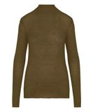 Hunkemöller super soft Turtleneck shirt met Cashmere Groen